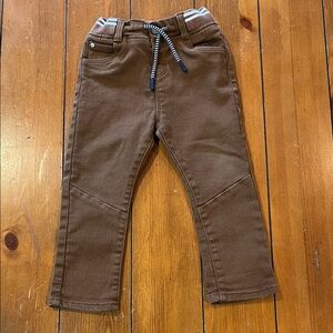Obaibi Beaver Brown Jean Pants Boys 23 Months EUC